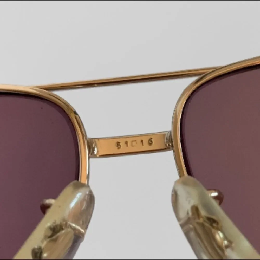 Vintage Wilshire Designs Metal Aviator Sunglass Frames